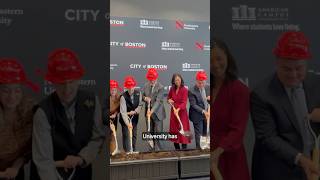 Northeastern's new dorm: Building development is underway in Boston