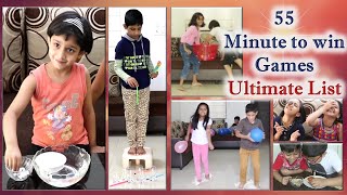 55 Minute to win it games | One minute games | Party games | Birthday games | games for kids screenshot 4