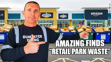 FANTASTISCHE VONDSTEN IN DE BRITSE WINKELPARKEN, DUMPSTER DIVING UK.