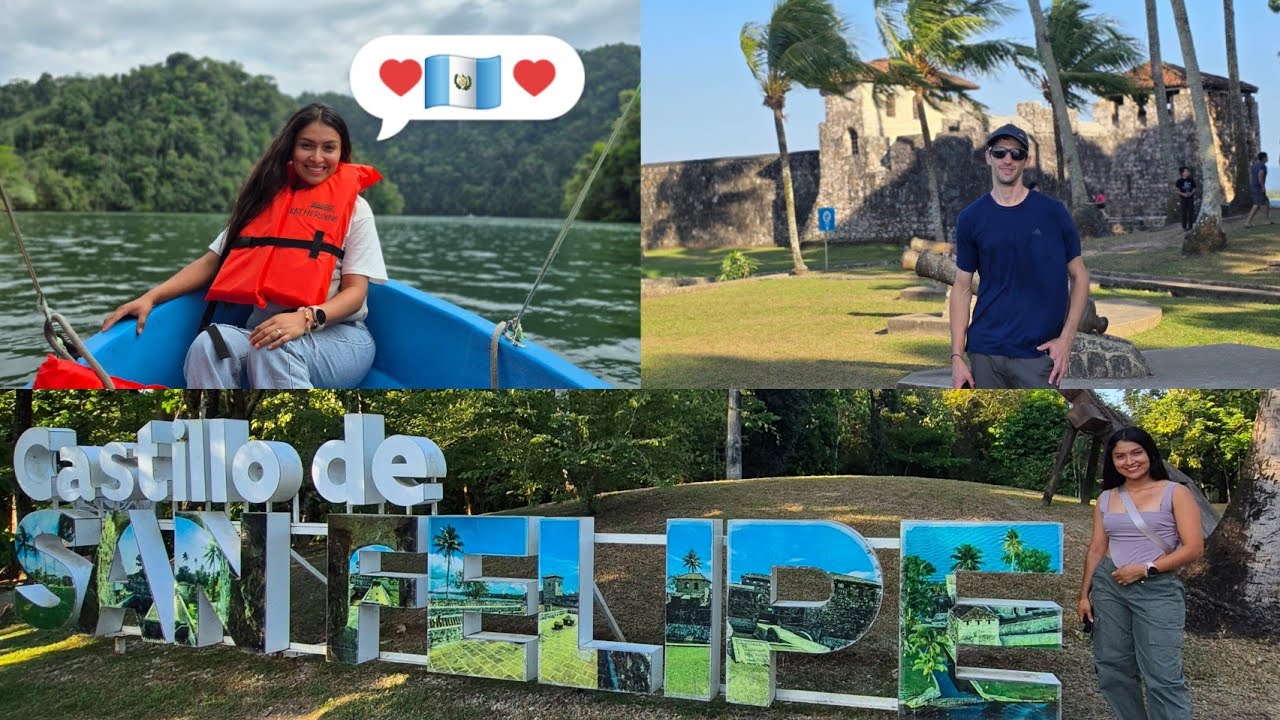 CONOCIMOS EL CASTILLO DE SAN FELIFE🇬🇹♥️| volvimos a rio Dulce después de 8 años🤭