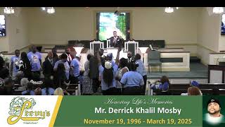 Mr. Derrick Khalil Mosby   - March  25, 2025
