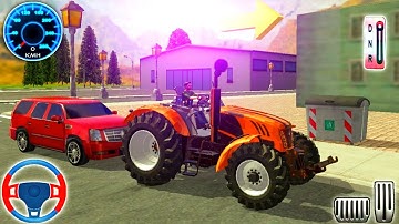 Real Tractor Pulling Simulator - Offroad Towing rescue cargo tractor drive -ios -Android gameplay #5