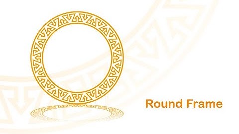 Mirror Frame Design Round Shape | CorelDraw Tutorial | CNC cutting# ZMS DESIGN HUB