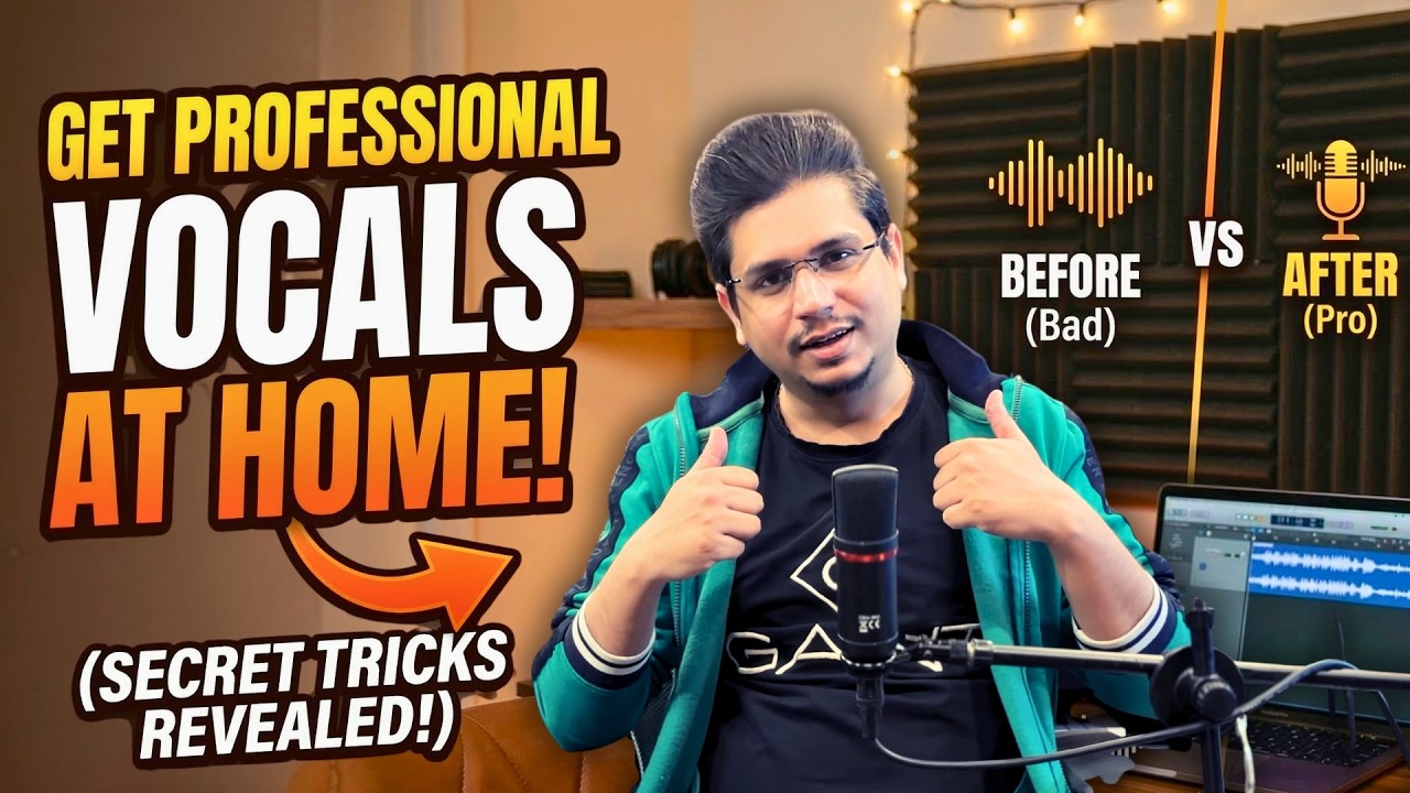 How to Get STUDIO Quality Vocals at Home | No Expensive Gear