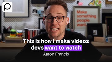 Screencasting Advantage: Aaron Francis on Making Videos Developers Actually Want to Watch