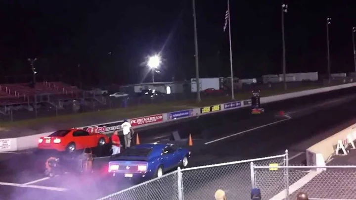 old 1970 mustang  vs new at atco