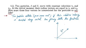 IRODOV SOLUTIONS Q 1.5 II Problems in general physics by I.E. IRODOV.