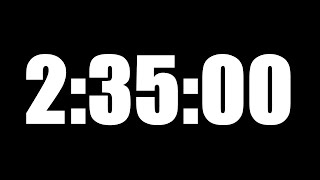 2 HOUR 35 MINUTE TIMER • 155 MINUTE COUNTDOWN TIMER ⏰ LOUD ALARM ⏰