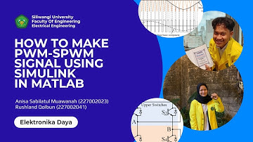 How To Make PWM-SPWM Signals Using Simulink In MATLAB