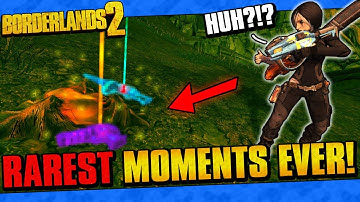 10 RAREST Moments In Borderlands 2 History!