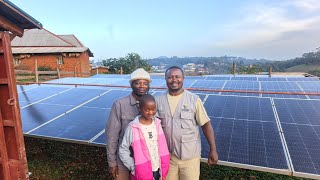 Nkambe Solar Tech Entrepreneur Installs A Grinding Mill Powered By Solar