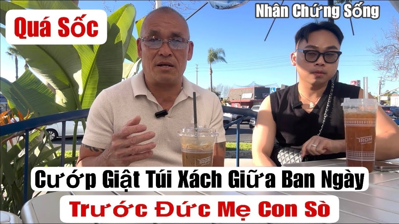 Шокирующе! У вьетнамской женщины средь бела дня выхватили сумочку перед статуей Богоматери Морско...