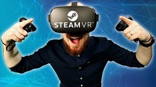 You can now play steam vr games on your oculus quest streaming them
wirelessly from pc using riftcat and vridge. in this video guide i
show step by ...