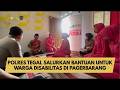 POLRES TEGAL SALURKAN BANTUAN UNTUK WARGA DISABILITAS DI PAGERBARANG