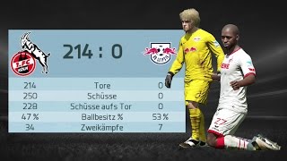 FIFA 16 | Höchster Sieg | Highest Score | 1. FC Köln vs. RB Leipzig