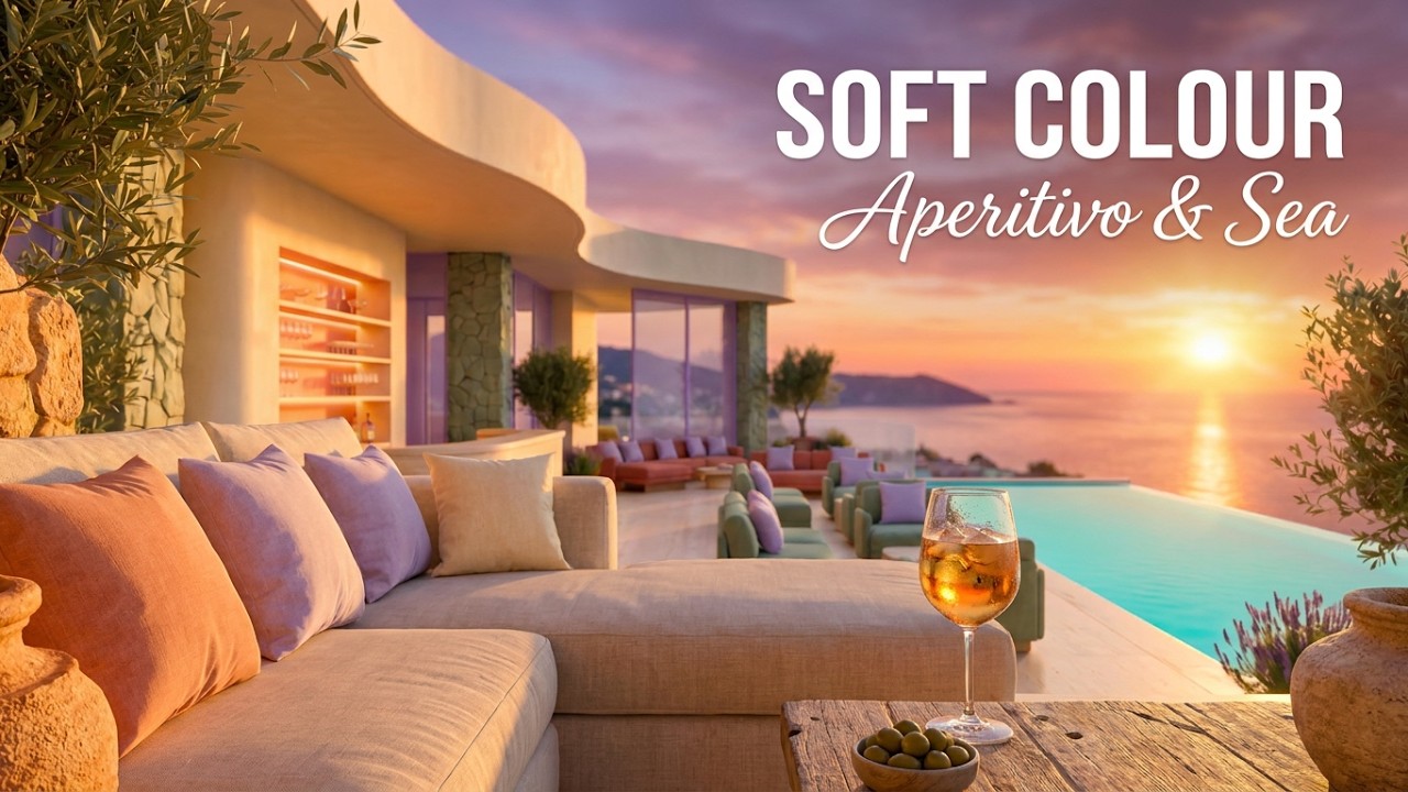 Deep House Lounge 2026 🌅 Soft Colour & Sea 🍷 Bellavista Luxury Mediterranean Continuous Mix 🎶