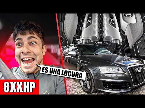 AUDI RS6 WITH LAMBORGHINI V10 BITURBO ENGINE *+800HP*