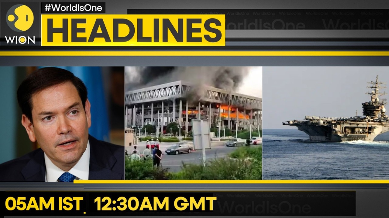 IRGC Threatens to Burn Ships in Hormuz | Rubio: US Pre-emptively Struck in Iran | WION HEADLINES