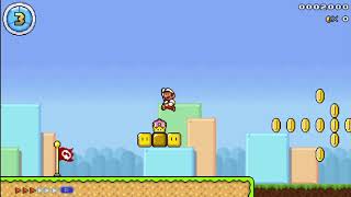 my first mario editor level