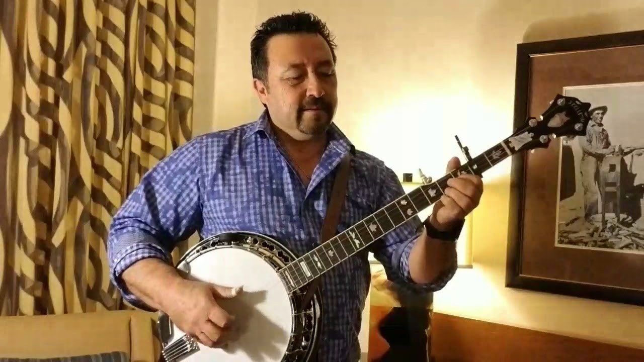 Yankee Doodle Banjo Happy 4th of July! E. Shelton cover on a Stelling