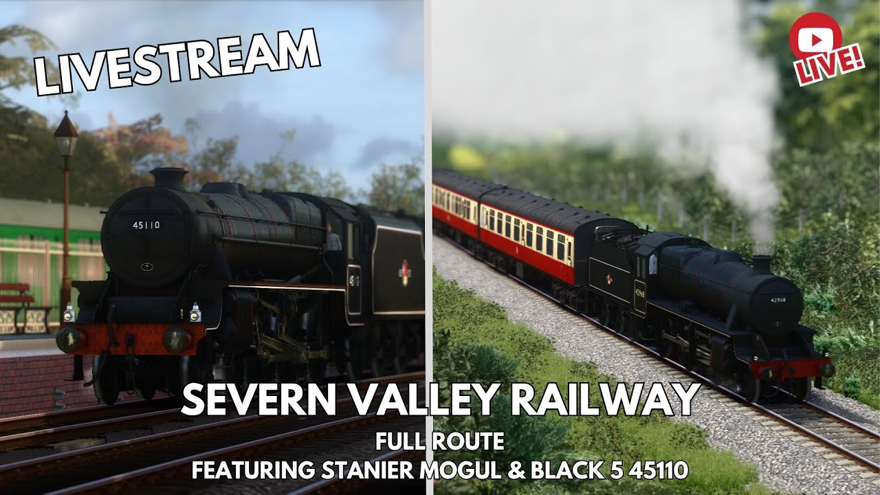 SEVERN VALLEY RAILWAY | Stanier Mogul and BLACK 5 Showcase