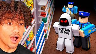 SURVIVING 100 DAYS IN ROBLOX MEGA STORE!