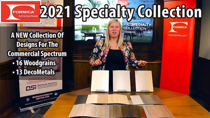Formica 2021 Specialty Collection demonstration