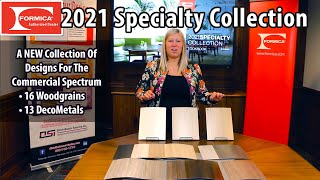 Formica 2021 Specialty Collection demonstration
