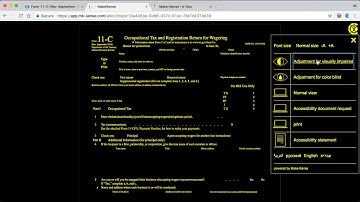 Make-Sense A-DOC - Accessible Documents  - Demonstration video