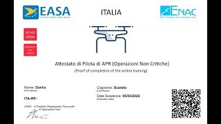Patentino online drone, ecco dove farlo sul sito ENAC e quanto costa |  Quadricottero News
