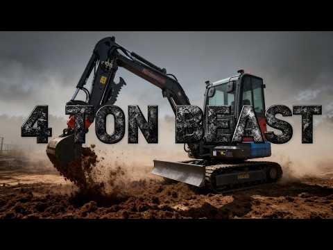 Rhinoceros RH40 4-ton mini excavator 