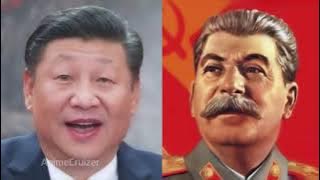 Xi Jinping vs Joseph Stalin - Video Killed The Radio Star Deepfake