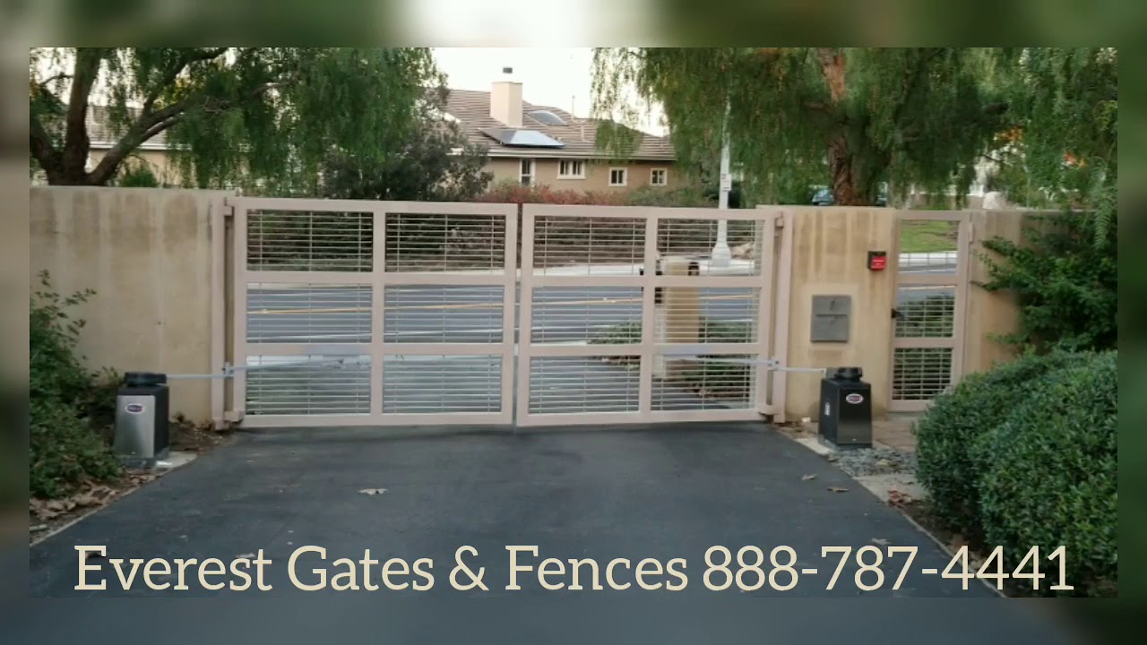 Allomatic SW300 DC Swing Gate Operators Everest Gates & Fences YouTube