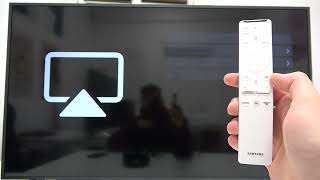 how to enable airplay on samsung the frame smart tv - cast your iphone screen on the samsung tv