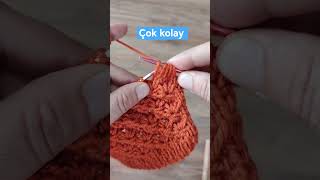 çok kolay örgü modeli anlatımlı#knitting#knittingdesign#modelos#bebekörgüsü#beautiful#keşfet
