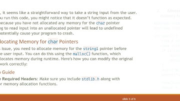 How to Take Direct Inputs in char Pointers in C