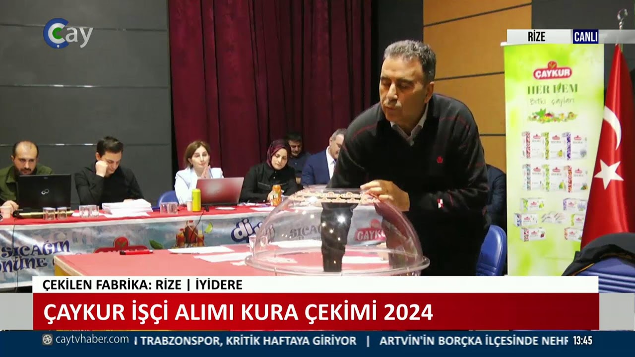 ÇAYKUR KURA ÇEKİMİ 2024 SONUÇLARI - 3. BÖLÜM  