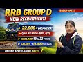 RRB Group D New Recruitment 2026 | 22,000+ Vacancies | 10th/ITI Pass | Apply Online Now