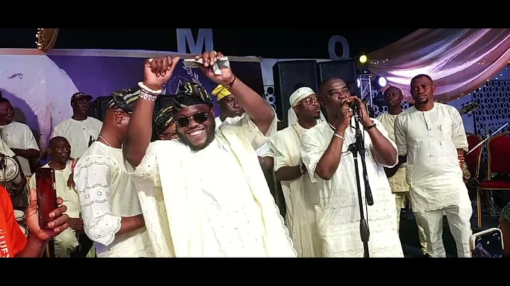 MOTOR DEALER, 606 SPRAYS  K1 DE ULTIMATE AT GBENGA ISLANDER'S MUM'S BURIAL