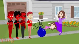 4 Troublemakers Pushes Pinkalicious Out Of Her Space Hopper And Gets Grounded