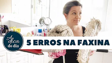 O que é faxina residencial?