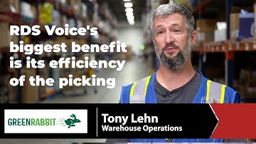 RDS Voice Picking System Increases Efficiency by Verifying Inventory Data