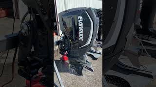 2015 Evinrude ETEC 225 HP 6-Cylinder DFI 2-Stroke 25" (XL) Outboard Motor #boatengines #boatmotors