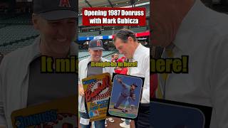 Going through the yearbook with the 2x All Star & Champ, Mark Gubicza! #baseballcards #collector