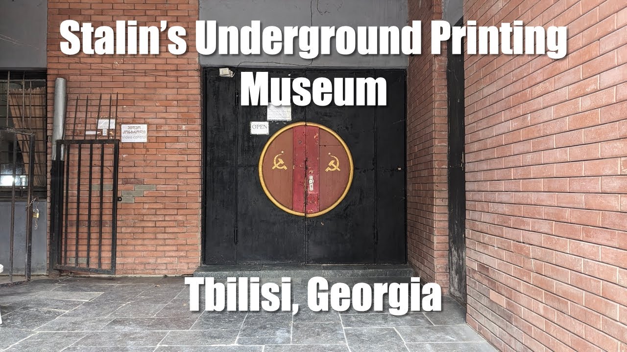 Stalin's Underground Printing Museum - Tbilisi, Georgia