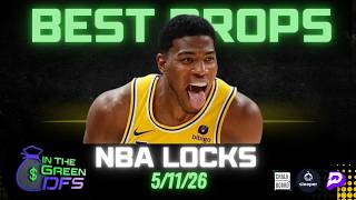 BEST NBA PROPS TODAY | BEST 5 BETS | MONDAY 5/11/26 | BONUS MLB BET 🔥 screenshot 4