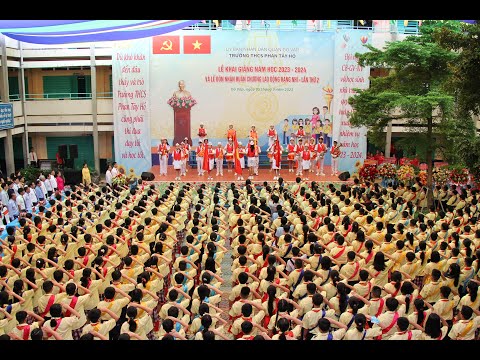 Video Lễ khai giảng năm học 2023 - 2024 và Lễ đón nhận Huân chương Lao động hạng nhì - Lần 2