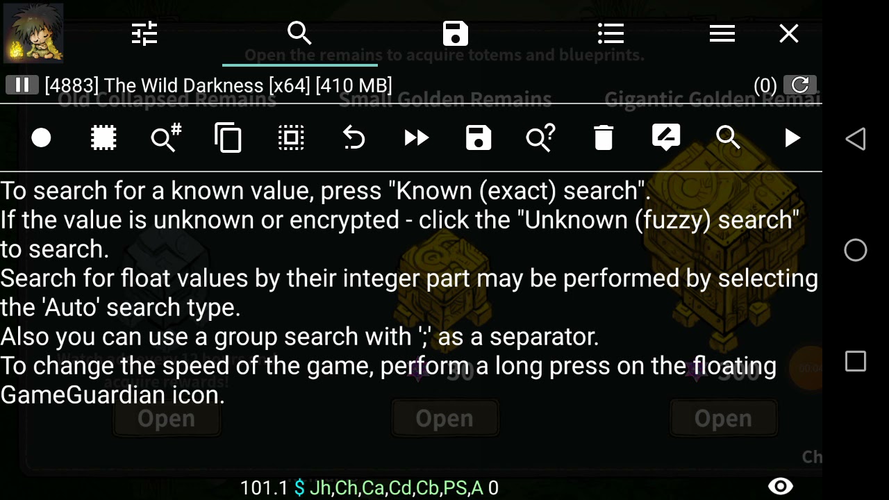 The Wild Darkness 1gem Remains open 2021/4