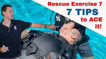 PADI Rescue Exercise 7 - These 7 Tips Will Help You Pass!
