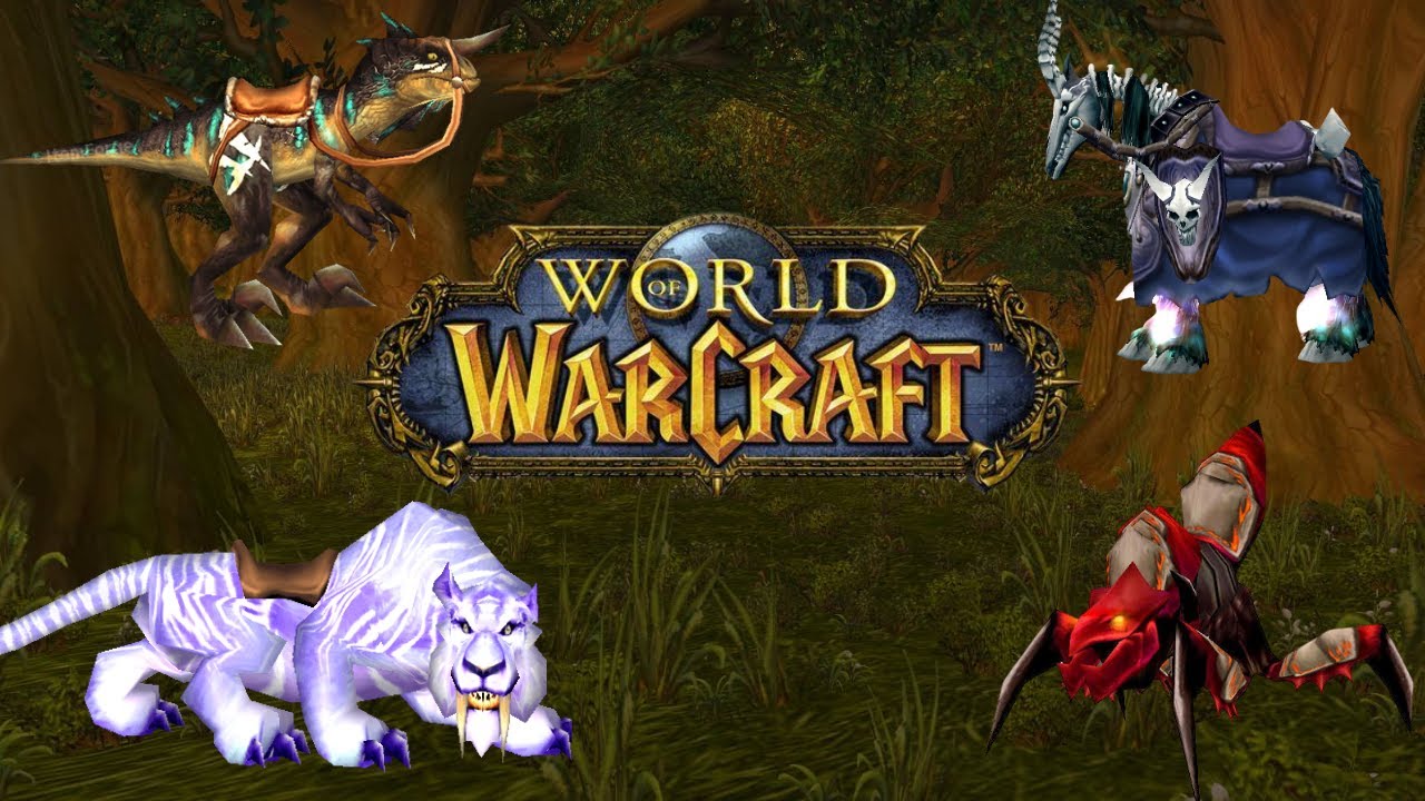 Vanilla Mount Guide - How to get Easy, Venomhide, & Frostsaber Mounts